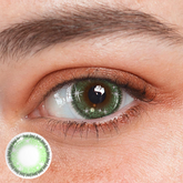 Lentes de contacto de color verde Cosplay Star Eyes