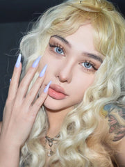 Lentes de contacto de color gris Cocktail Vesper Martini