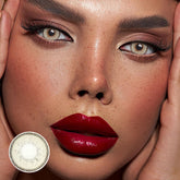 Lentes de contacto de color marrón canela Estella