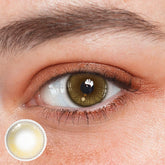 Lentillas de contacto de color amarillo Cirilla