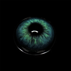 Lentes de contacto de color con prescripción médica Perla Blue