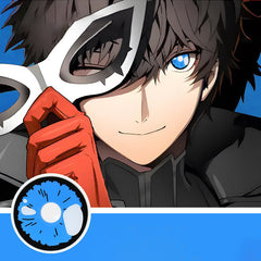 Lentes de contacto de color azul lobelia negro para cosplay