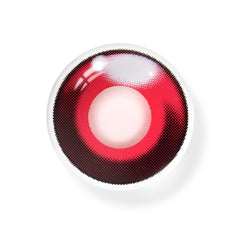 Lentes de contacto de color rojo ágata para cosplay