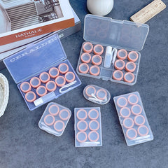 Estuche para lentes de contacto de colores de estilo simple INS