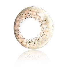 Lentes de contacto de color marrón Avela natural