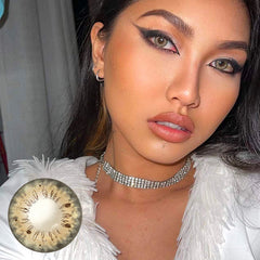 Lentes de contacto de colores Nadine, la chica aturdida de Cosplay