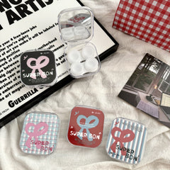 Super Bow Colored Contact Lens Case