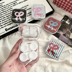 Super Bow Colored Contact Lens Case