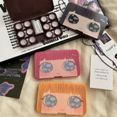 Estuche para lentes de contacto de colores Big Eye Girl