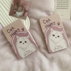 Estuche para lentes de contacto de colores Cat Happy