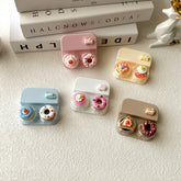 Estuche para lentes de contacto de estilo pastel encantador