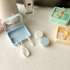 Estuche para lentillas de contacto color Pastel Blossom