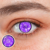 Lentes de contacto de color morado para cosplay de verano