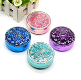 Estuche para lentes de contacto de colores Stars Quicksand Multicolor