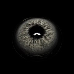 Lentes de contacto de color gris celeste