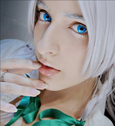 Lentes de contacto de color con prescripción para Halloween Blueout