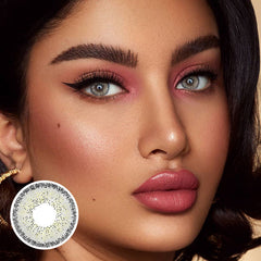 Lentes de contacto de color gris Natural Colors QUARTZO