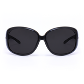 Gafas de sol negras extragrandes Anna