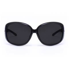 Gafas de sol negras extragrandes Anna