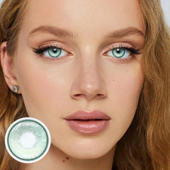 Lentes de contacto de color verde Felicia