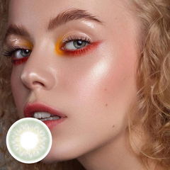 Lentes de contacto de color verde y gris DNA Taylor