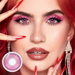 Lentes de contacto de color rosa Cosplay Fairy Rose