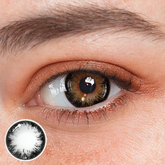 Lentes de contacto de color con prescripción para cosplay de Big Eye Girl, color negro