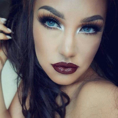 Lentes de contacto de color con prescripción Hidrocor Azul