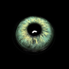 Lentes de contacto de color con prescripción médica Perla Green