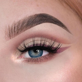 Lentes de contacto de color azul de tres tonos