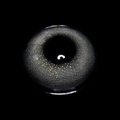 Lentes de contacto de color gris dulce