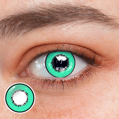 Lentes de contacto de color Cosplay Element Green Manson