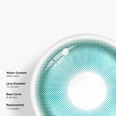 Lentes de contacto de color verde menta de Cosplay Fairy