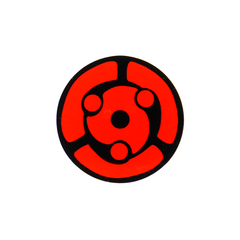 Lentes de contacto de color rojo Syaringan para Halloween