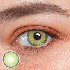 Lentes de contacto de color verde Breena
