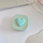 Estuche para lentes de contacto de color Sweetheart Macaron
