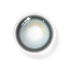 Lentes de contacto de color con prescripción azul Asteriea