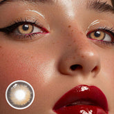 Lentes de contacto de color con prescripción Aine NutCracker Brown