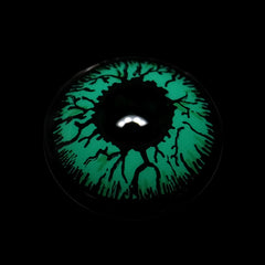 Lentes de contacto de color verde Cosplay Crack
