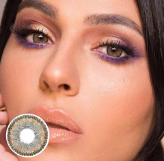 Lentes de contacto de color marrón Athena