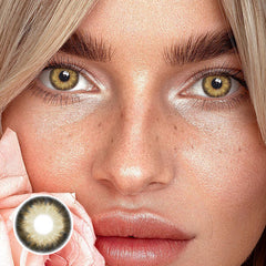 Lentes de contacto de color marrón Adriene Obsession