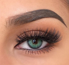 Lentes de contacto de color verde Himalaya