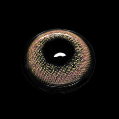 Lentes de contacto de color Adriene Pink Brown con prescripción médica