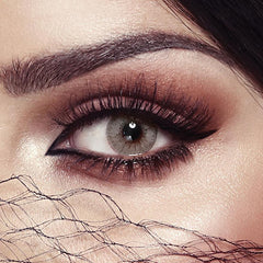 Lentes de contacto Elite de color gris menta