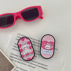 Estuche para lentes de contacto de colores de Barbie Conejo