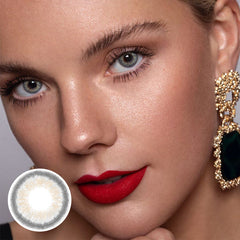 Lentes de contacto de color gris Roma