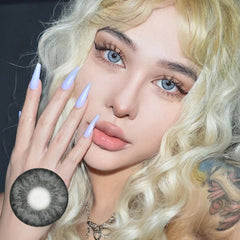 Lentes de contacto de color gris Cocktail Vesper Martini