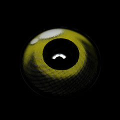Lentes de contacto de color amarillo ágata para cosplay