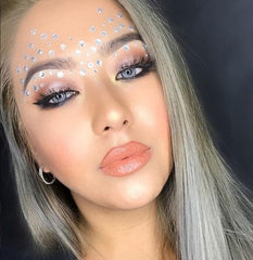 Lentes de contacto de color gris Rainbow Bassia