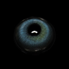 Lentes de contacto de color con prescripción azul Asteriea
